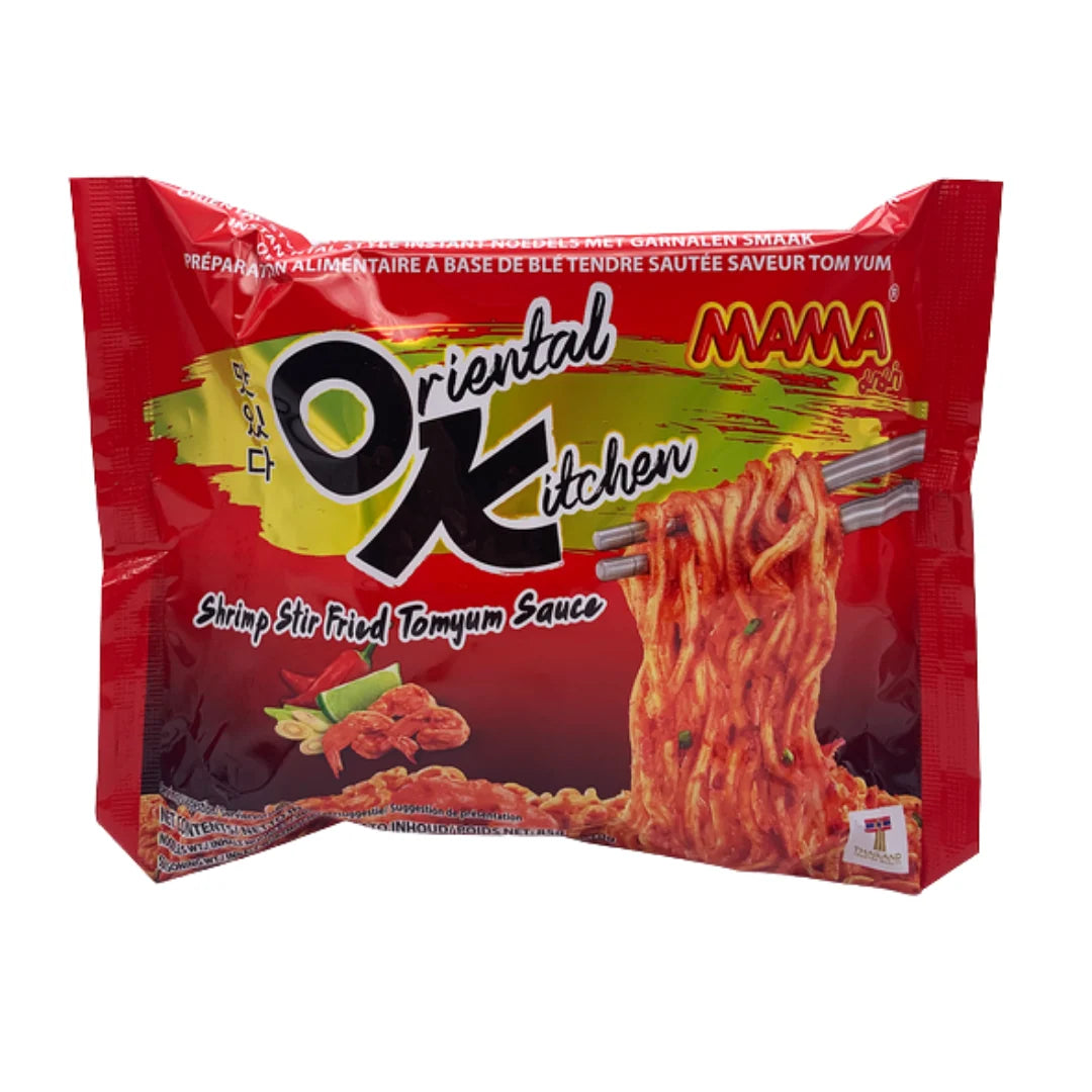 Oriental KitchenDried Instant Noodles, Shrimp Stir Fried Tom Yum Sauce Flavor