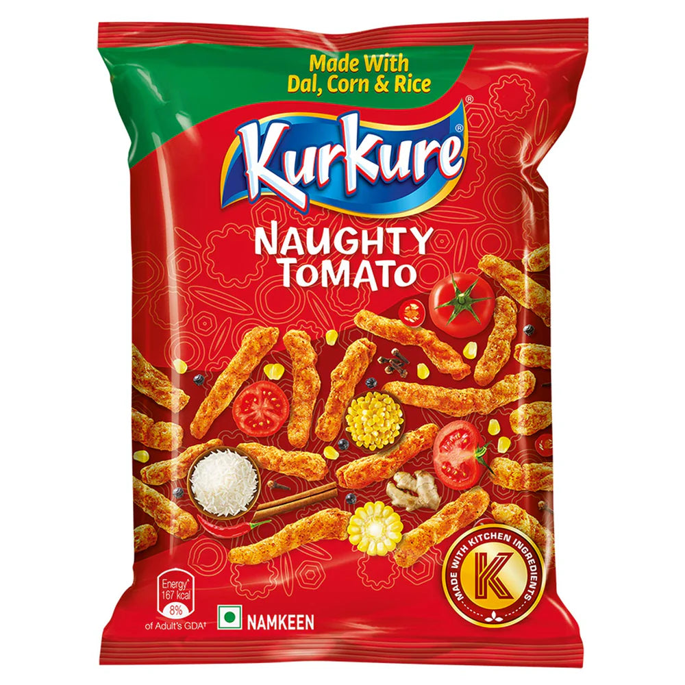 Kurkure Naughty Tomato Chips (India)