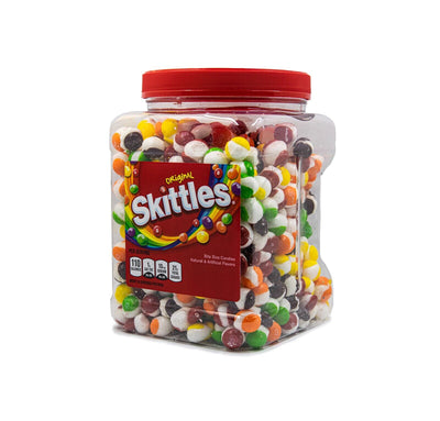 Freeze Dried Skittles in Jar