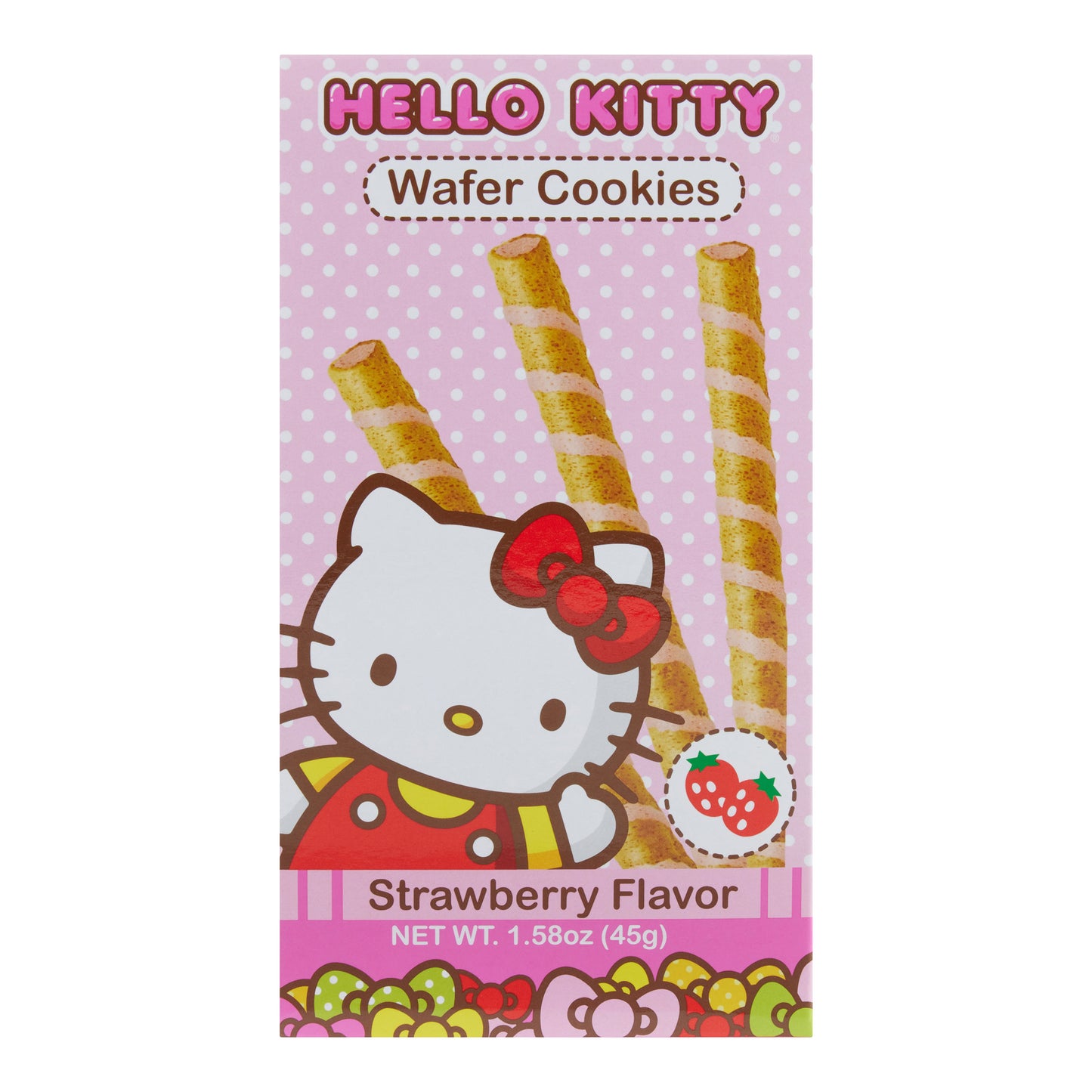 Hello Kitty Strawberry Wafer Cookies