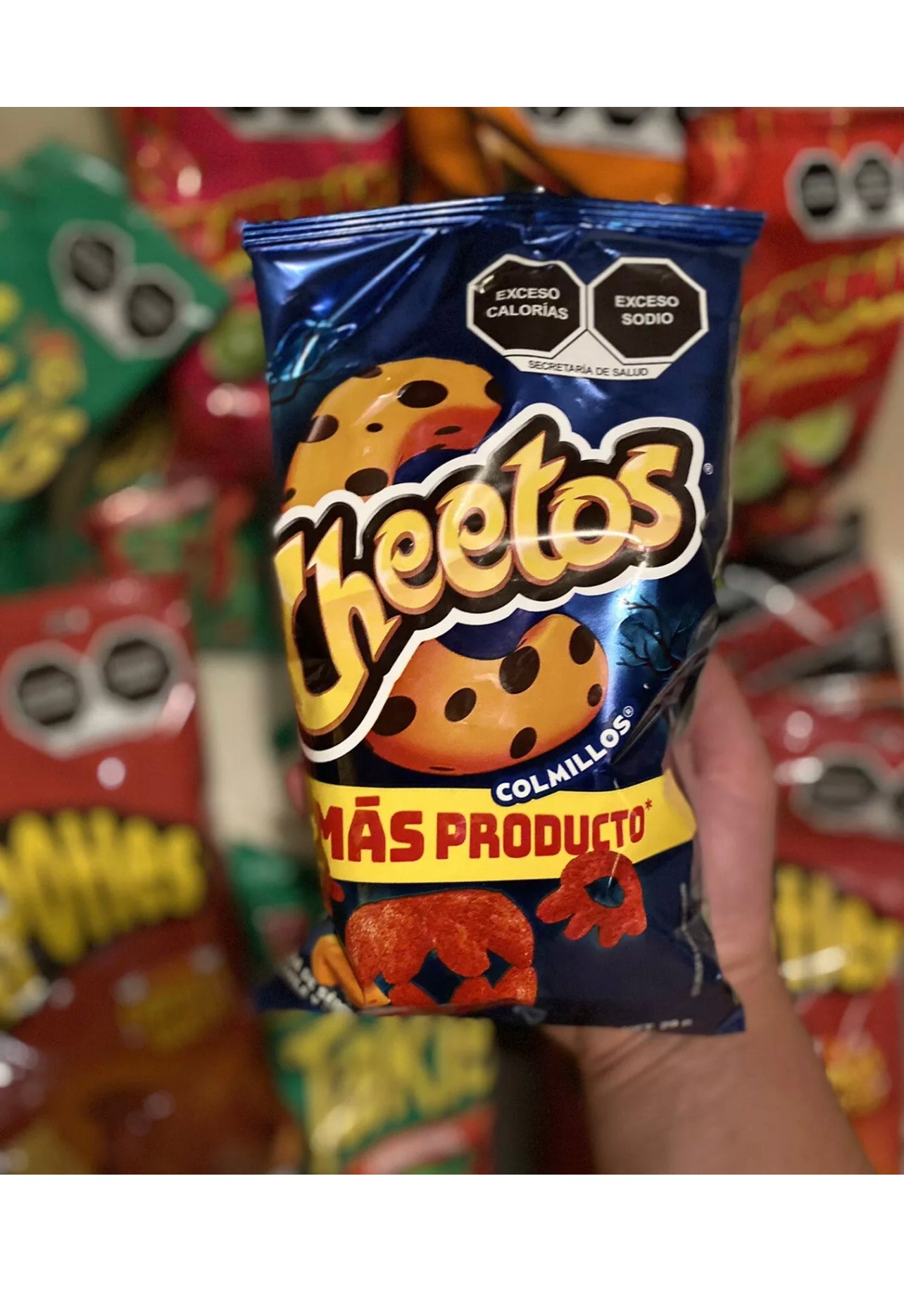 Mexican Fangs Spicy Cheetos Large Bag