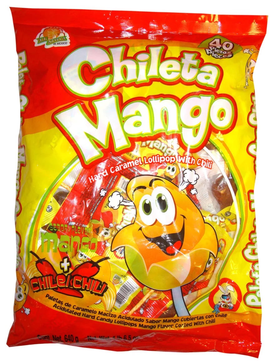 Chileta Mango Lollipop- 4pieces
