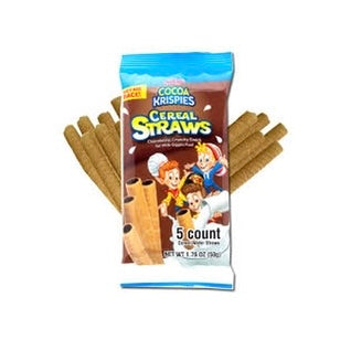 Cocoa Krispie Cereal Straws